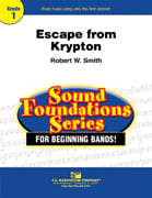 Escape from Krypton Concert Band sheet music cover